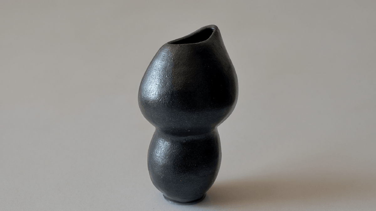 Håndlavet keramik vase