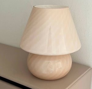 Murano – Vintage baby mushroom lampe i lyserød - SPLISH