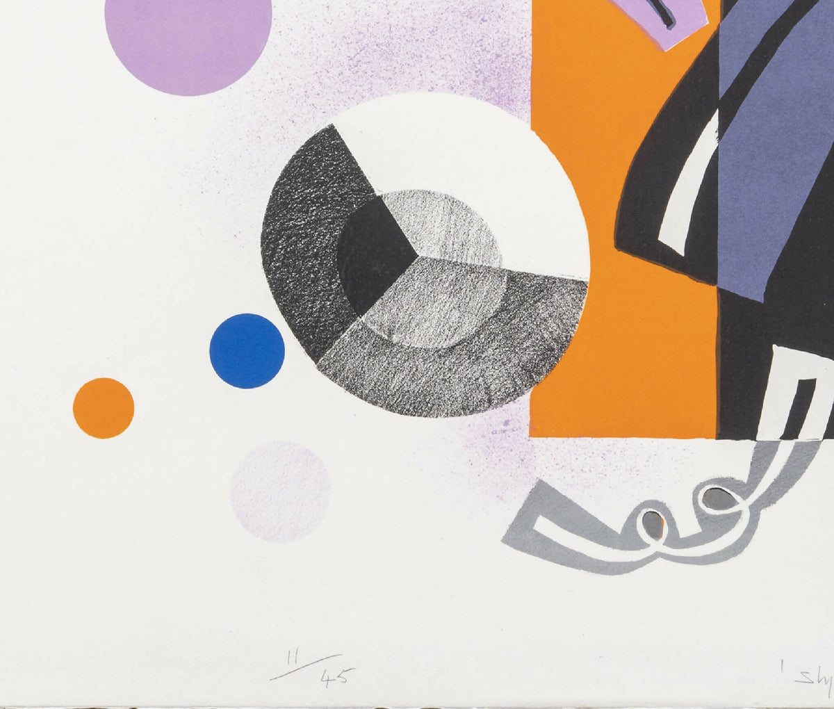 Harvey Daniels - 'Shy Smile' / Skærmtryk