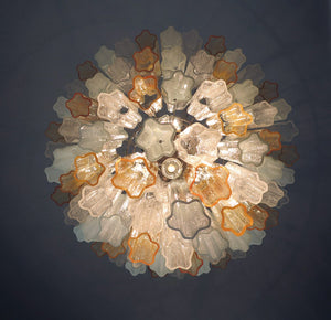 Murano Lysekrone - 78 tuber - Multi