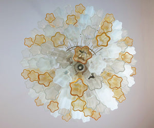 Murano Lysekrone - 78 tuber - Multi