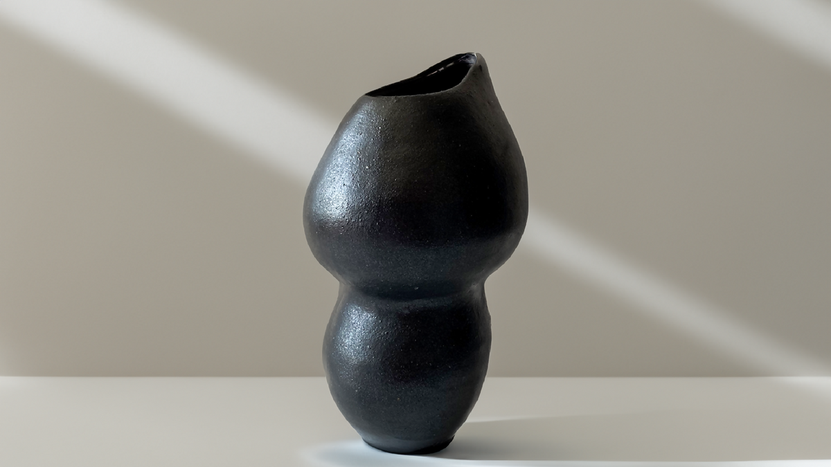 Håndlavet keramik vase