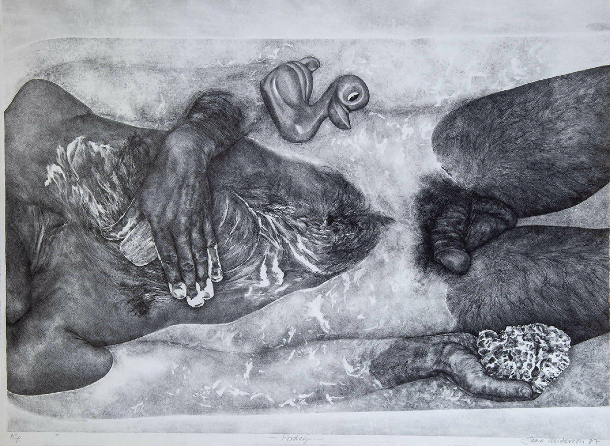 Jane Anderson - 'Friday' / Litografi