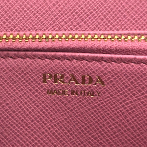 Prada – Pink saffiano læderpung