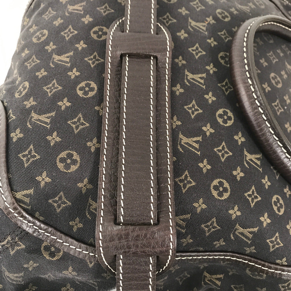 Louis Vuitton Fusain Monogram Mini Lin Saumur Shoulder Bag Louis Vuitton