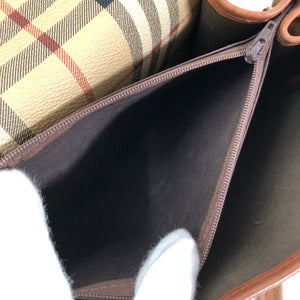 Burberry haymarket check canvas crossbody taske - SPLISH