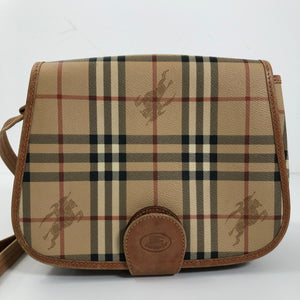 Burberry haymarket check canvas crossbody taske - SPLISH