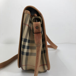 Burberry haymarket check canvas crossbody taske - SPLISH