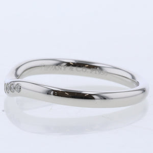 Tiffany&Co platin buet 9p diamantring