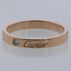 Cartier diamond c de cartier bryllupsbånd