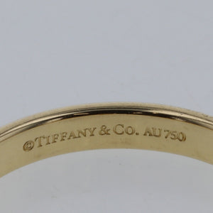 Tiffany&Co 18k guld klassisk bryllup band