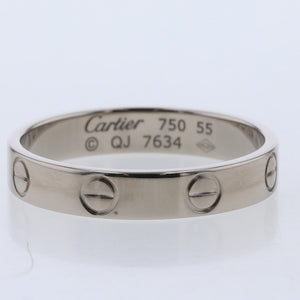 Cartier 18k mini love ring