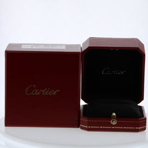 Cartier platin ballerine solitaire diamantring