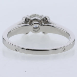 Cartier platin ballerine solitaire diamantring