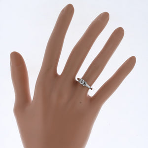 Cartier platin ballerine solitaire diamantring