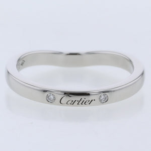 Cartier platin ballerin diamantring