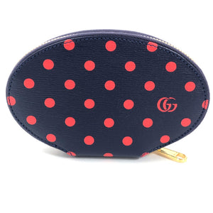 Gucci horsebit polka dot læder møntpung