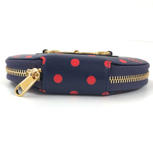 Gucci horsebit polka dot læder møntpung