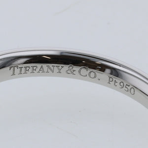 Tiffany&Co platin buet bryllupsbånd