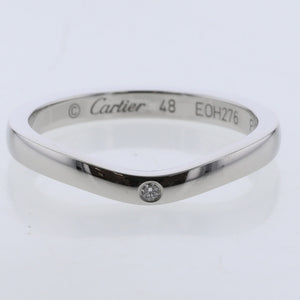 Cartier platin ballerin diamantring - Certificate - SPLISH