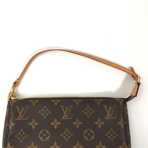 Louis Vuitton – Brun monogram pochette skuldertaske