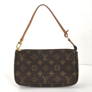 Louis Vuitton – Brun monogram pochette skuldertaske