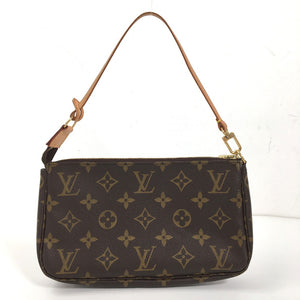 Louis Vuitton – Brun monogram pochette skuldertaske