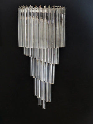 Murano - Wall lamps - 41 prisms - Clear - SPLISH