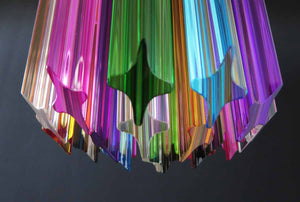Murano lysekrone – 46 prismer – Multi - SPLISH