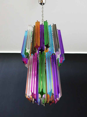 Murano lysekrone – 46 prismer – Multi - SPLISH