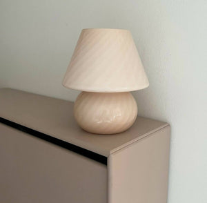 Murano – Vintage baby mushroom lampe i lyserød - SPLISH