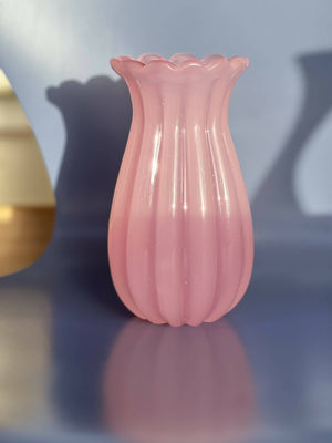 Pink murano vase