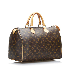 Louis Vuitton – Brun monogram speedy 35