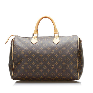 Louis Vuitton – Brun monogram speedy 35