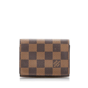 Louis Vuitton – Brun damier ebene kortetui