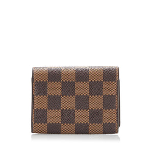 Louis Vuitton – Brun damier ebene kortetui