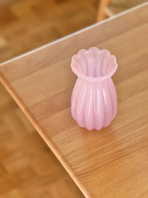 Pink murano vase