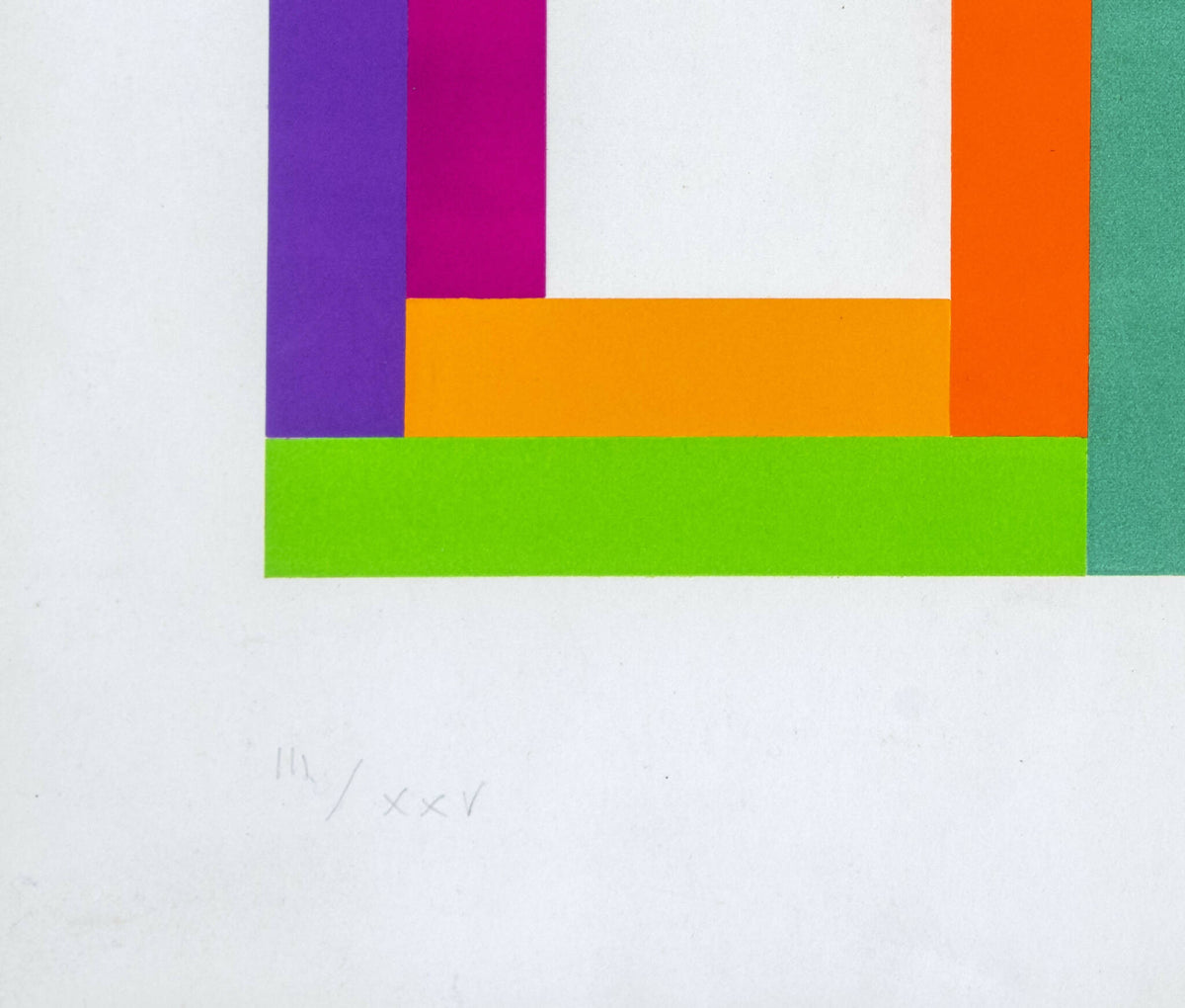 Uden titel – fra &#39;The International Association of Art Portfolio&#39; (1971) Max Bill