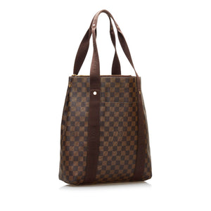 Louis Vuitton brun damier ebene cabas beaubourg taske - SPLISH