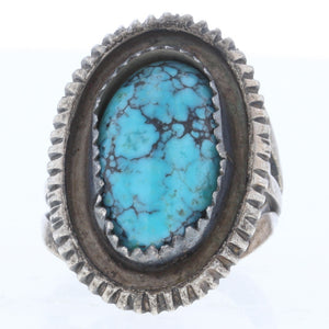 SPLISH Smykker – Sølv turkis perle ring