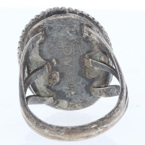 SPLISH Smykker – Sølv turkis perle ring
