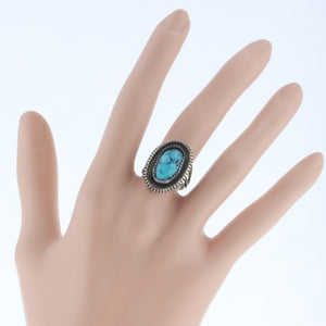 SPLISH Smykker – Sølv turkis perle ring