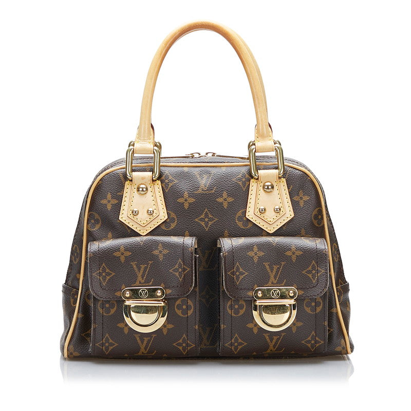 Køb Louis Vuitton – Brun monogram manhattan pm