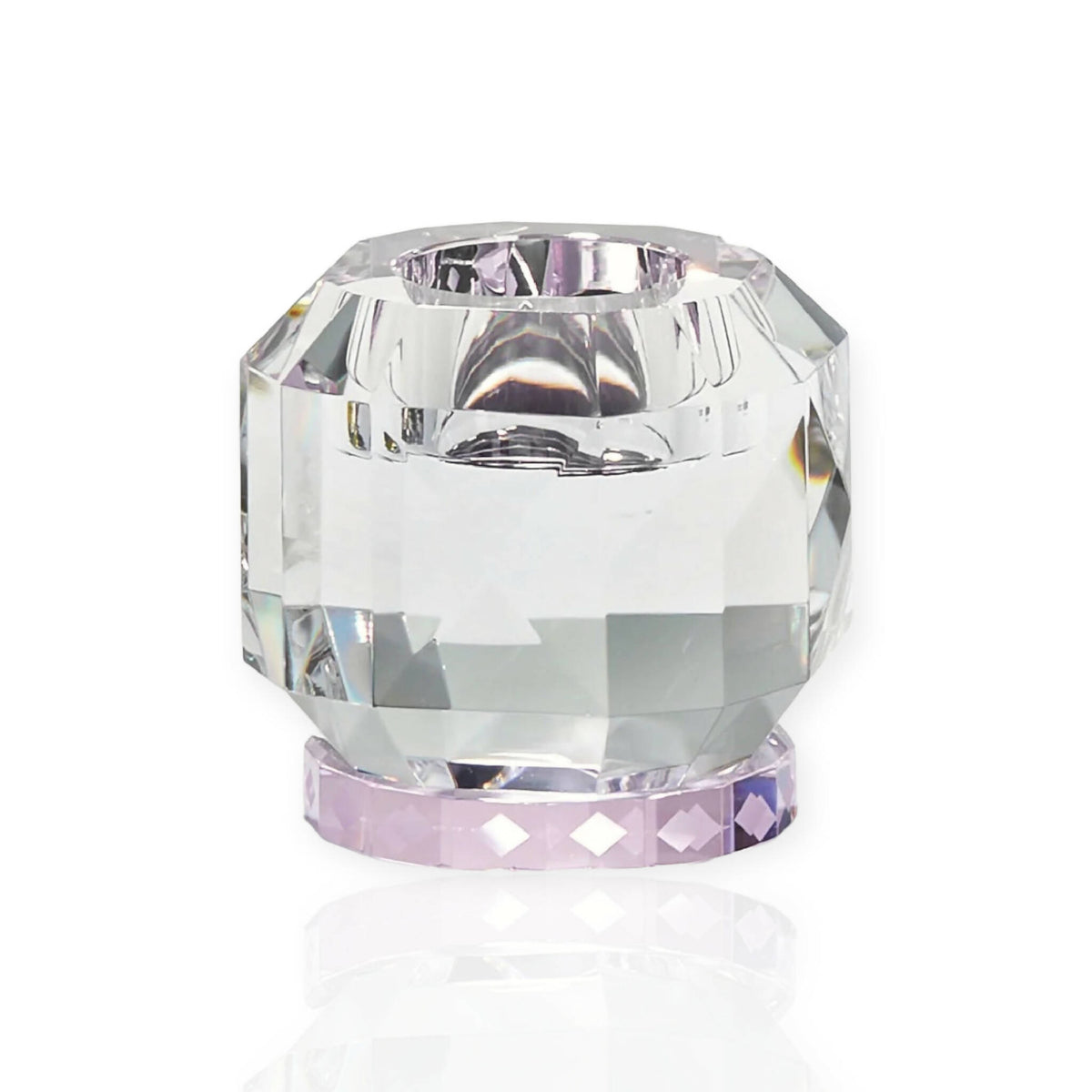 Texas - Klar/Lyserød - Fyrfadsstage - SPLISH