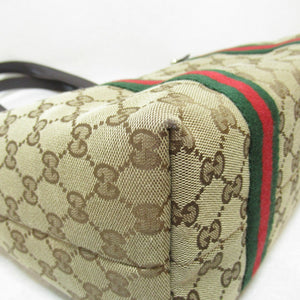 Gucci gg canvas jolicoeur tote taske