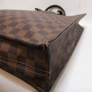 Louis Vuitton damier ebene sac plat