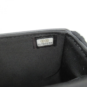 Chanel – Sort matelass mini flap taske