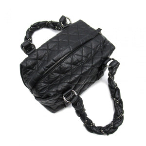 Chanel qulited læder lady braid bowler bag