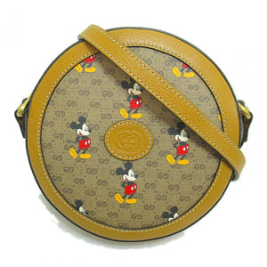 Gucci – GG supreme mickey mouse rund crossbody-taske