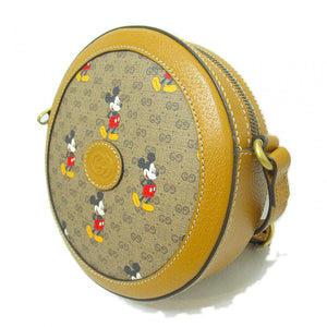 Gucci – GG supreme mickey mouse rund crossbody-taske